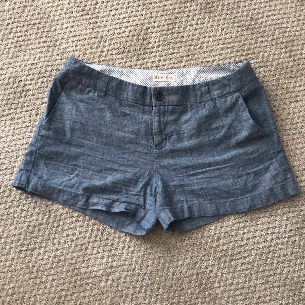 Merona chambray Shorts - women’s size 2.